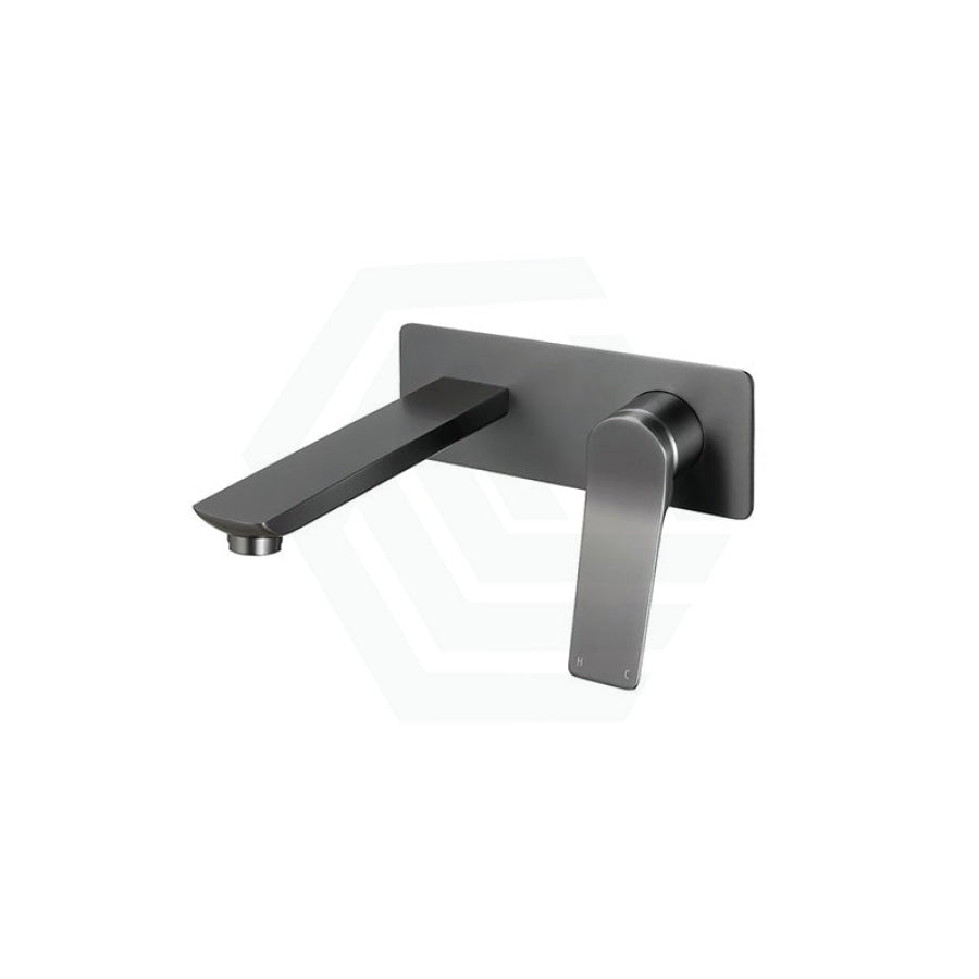 Aquaperla RUSHY Square Solid Brass Wall Mixer with Spout Variant Colour Available