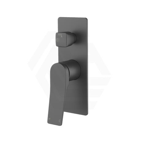 Aquaperla RUSHY Square Solid Brass Wall Mixer with Diverter Variant Colour Available