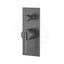 M#1(Gunmetal Grey) Aquaperla Caddence Brushed Gun Metal Grey Wall Mixer With Diverter Gunmetal