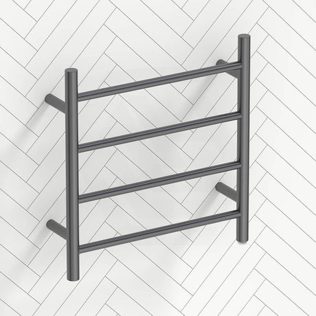 520x500x120mm Round Electric Heated Towel Rack 4 Bars Variant Colour Available