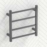520x500x120mm Square Electric Heated Towel Rack 4 Bars Variant Colour Available