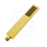 Aquaperla Square Brass Handheld Shower Spray Head Single Function Variant Colour Available