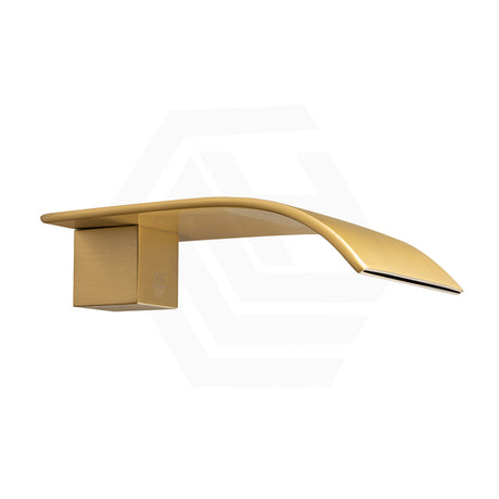 Aquaperla Solid Brass Waterfall Wall Spout for Bathtub/Basin Variant Colour Available
