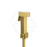 Aquaperla Brass Square Toilet Bidet Spray Kit with 1.2m Stainless Steel Hose Variant Colour Available
