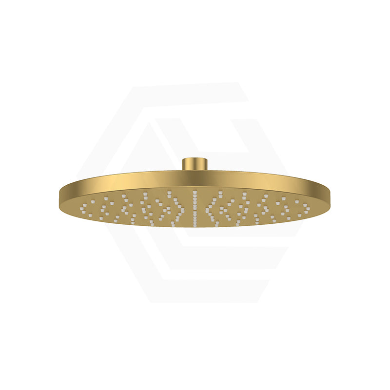 Aquaperla 250mm 10 inch Round Solid Brass & Stainless Steel Rainfall Shower Head In Various Colour