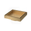 G#1(Gold) Aquaperla 120Mm Brushed Brass Floor Waste Drain Tile Insert 80Mm Outlet Wastes