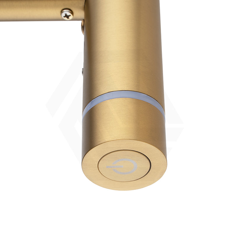 Aquaperla 950mm Round Vertical Electric Heated Towel Rack Stainless Steel Variant Colour Available (with Timer)