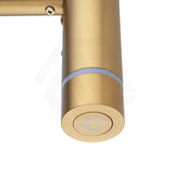 Aquaperla 950mm Round Vertical Electric Heated Towel Rack Stainless Steel Variant Colour Available (with Timer)