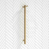 Aquaperla 950mm Round Vertical Electric Heated Towel Rack Stainless Steel Variant Colour Available (with Timer)