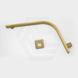 Aquaperla Square Gooseneck Shower Arm Wall Mounted Variant Colour Available