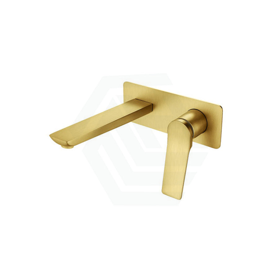 Aquaperla RUSHY Square Solid Brass Wall Mixer with Spout Variant Colour Available