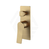 Aquaperla RUSHY Square Solid Brass Wall Mixer with Diverter Variant Colour Available