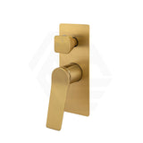 Aquaperla RUSHY Square Solid Brass Wall Mixer with Diverter Variant Colour Available