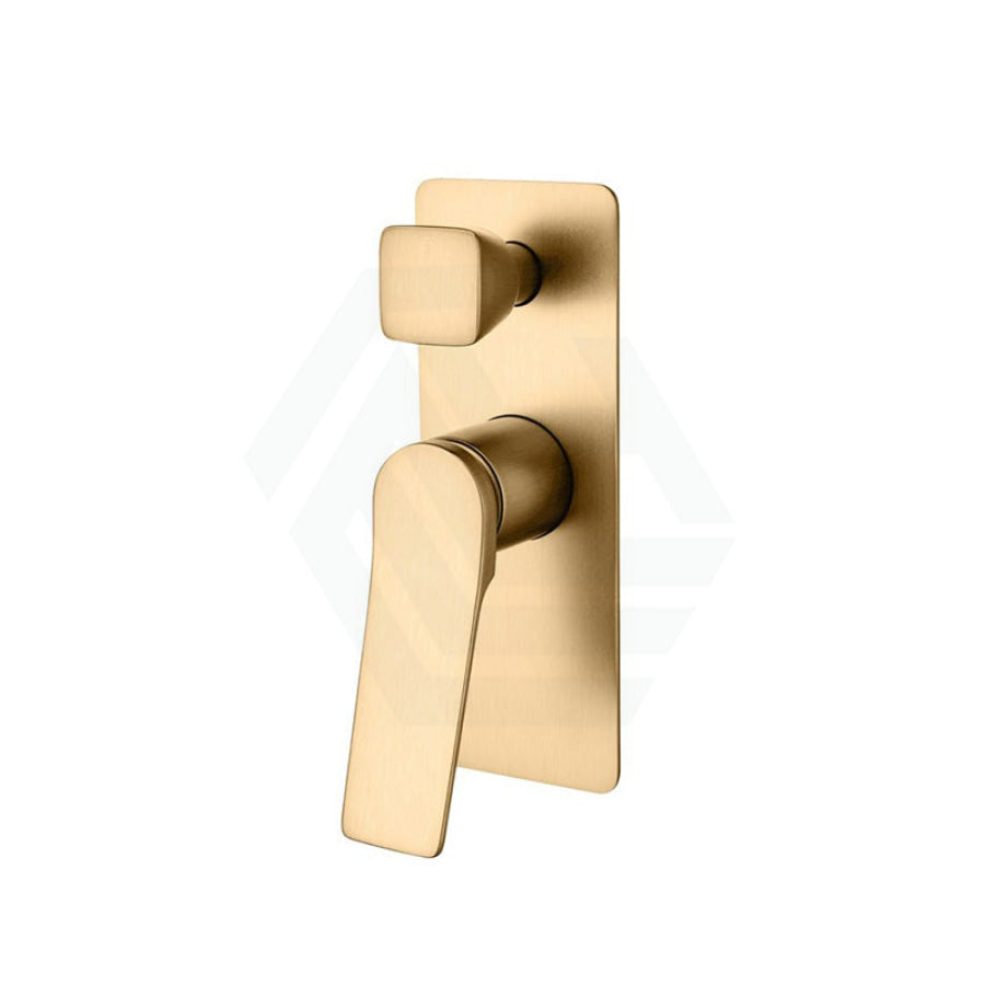 Aquaperla RUSHY Square Solid Brass Wall Mixer with Diverter Variant Colour Available