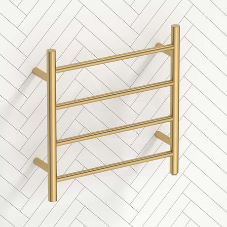 520x500x120mm Round Electric Heated Towel Rack 4 Bars Variant Colour Available