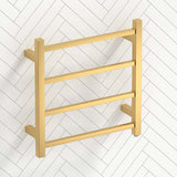 520x500x120mm Square Electric Heated Towel Rack 4 Bars Variant Colour Available