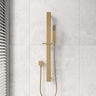 Aquaperla Square Sliding Shower Rail with Single Function Handheld Shower Set Variant Colour Available