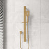 Aquaperla Square Sliding Shower Rail with 3 Functions Handheld Shower Set Variant Colour Available