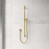 Aquaperla CADDENCE Round Shower Rail with Water Hose & Wall Connector Only Available In Colours