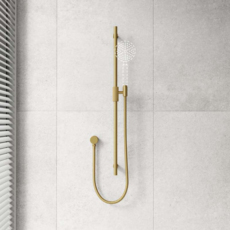 Aquaperla CADDENCE Round Shower Rail with Water Hose & Wall Connector Only Available In Colours