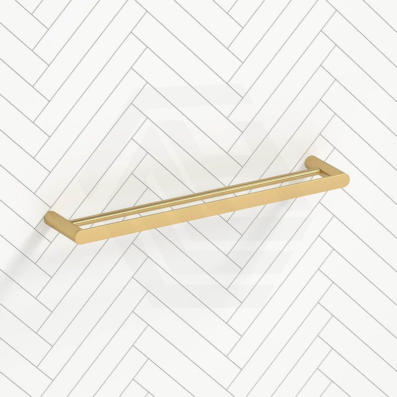 Aquaperla RUSHY 600/800mm Stainless Steel Double Towel Rail Variant Colour Available