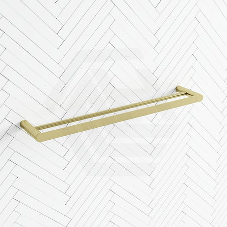 Aquaperla RUSHY 600/800mm Stainless Steel Double Towel Rail Variant Colour Available