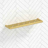 Aquaperla RUSHY Stainless Steel Towel Shelf Wall Mounted Variant Colour Available