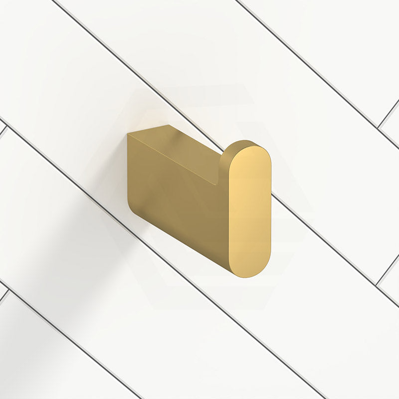 Aquaperla VOG Series Robe Hook Brushed Brass/Brushed Nickel/Gun Metal Grey