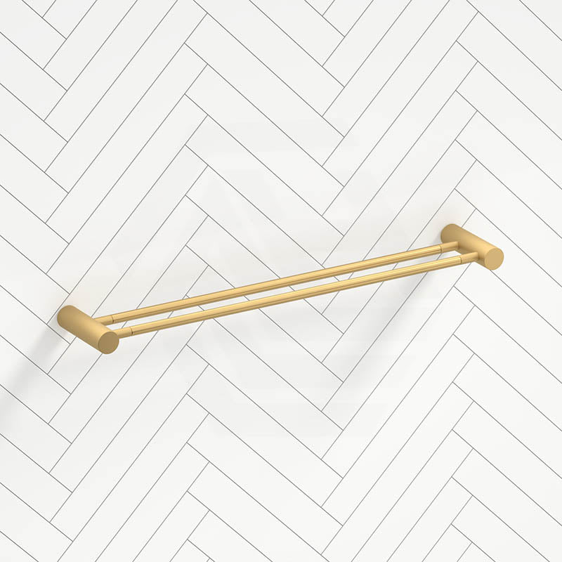 Aquaperla CADDENCE 600/800mm Round Double Towel Rail Available In Colours