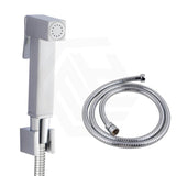 Aquaperla Brass Square Toilet Bidet Spray Kit with 1.2m Stainless Steel Hose Variant Colour Available
