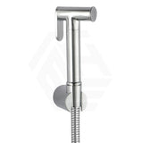 Aquaperla Round Brass Toilet Bidet Spray Kit with 1.2m Stainless Steel Water Hose Variant Colour Available