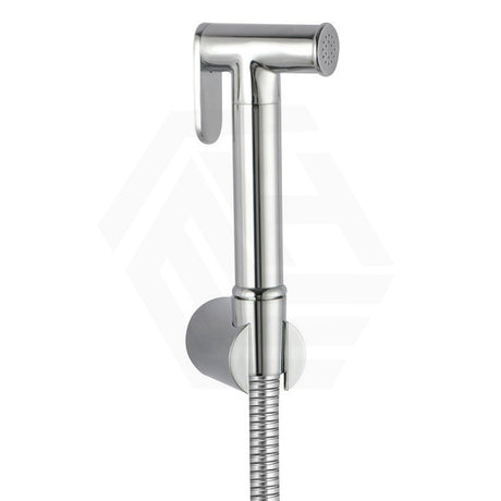 Aquaperla Round Brass Toilet Bidet Spray Kit with 1.2m Stainless Steel Water Hose Variant Colour Available