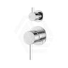 Aquaperla Round Shower/Bath Mixer with Diverter Available in Various Colors