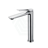 Aquaperla RUSHY Solid Brass Tall Basin Mixer Tap Vanity Tap Chrome/Black