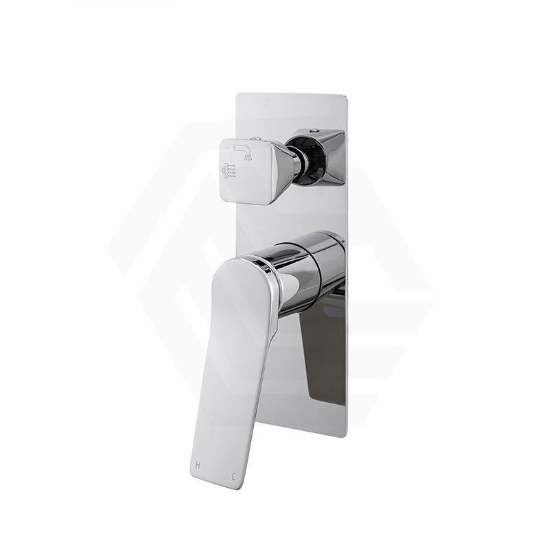 Aquaperla RUSHY Square Solid Brass Wall Mixer with Diverter Variant Colour Available