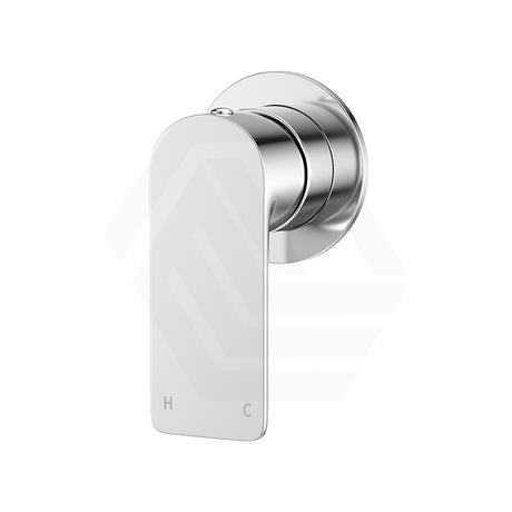 Aquaperla VOG Stainless Steel Round Wall Mixer with 65mm Cover Plate In Various Colour