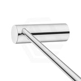 Aquaperla 600mm Round Single Towel Rail Stainless Steel In Various Colour