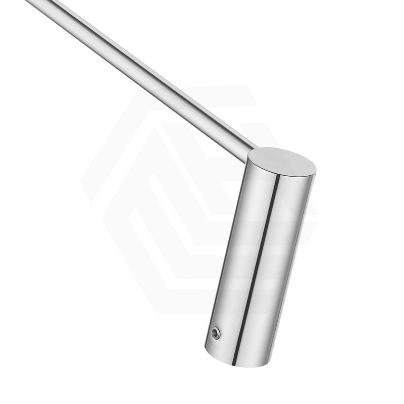 Aquaperla 600mm Round Single Towel Rail Stainless Steel In Various Colour