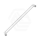 Aquaperla 600mm Round Double Towel Rail Stainless Steel In Various Colour