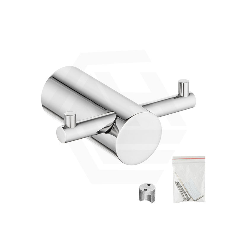 Aquaperla Round Stainless Steel Robe Hook Wall Mounted Variant Colour Available