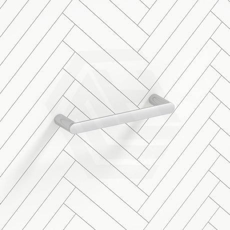 Aquaperla RUSHY 300mm Stainless Steel Single Towel Holder Wall Mounted Black/Chrome