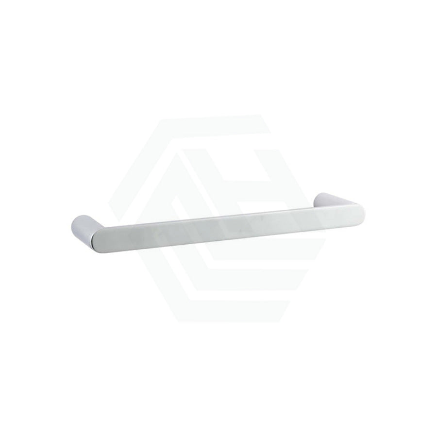 Aquaperla RUSHY 300mm Stainless Steel Single Towel Holder Wall Mounted Black/Chrome