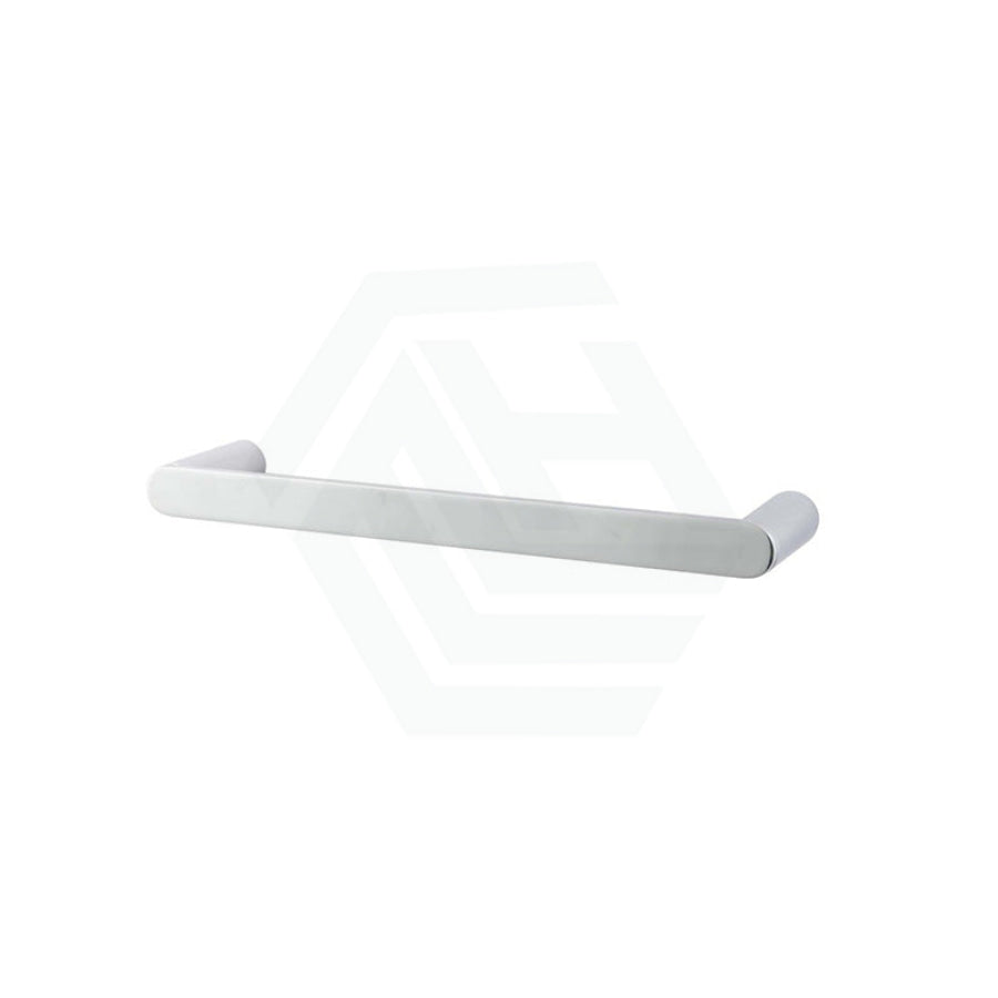 Aquaperla RUSHY 300mm Stainless Steel Single Towel Holder Wall Mounted Black/Chrome