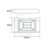 M#1(Gunmetal Grey) Brushed Gunmetal Grey Soap Dish Holder Stainless Steel Wall Mounted Holders