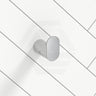 Aquaperla RUSHY Stainless Steel Robe Hook Wall Mounted Chrome/Black