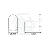 Aquaperla RUSHY Stainless Steel Robe Hook Wall Mounted Variant Colour Available