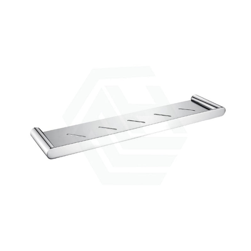 Aquaperla RUSHY Stainless Steel Towel Shelf Wall Mounted Chrome/Black