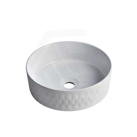 365x365x120mm Aquaperla Round Bathroom Above Counter Basin Ceramic Basin - Colour Available
