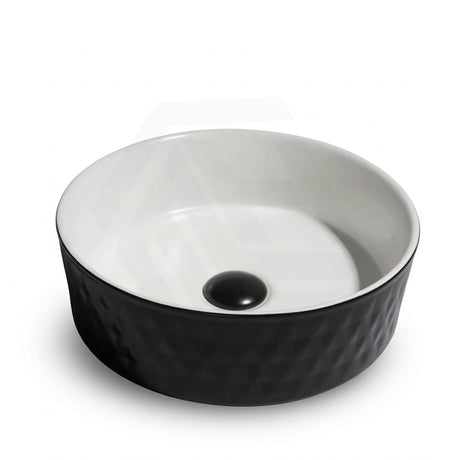 365x365x120mm Aquaperla Round Bathroom Above Counter Basin Ceramic Basin - Colour Available