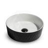 365x365x120mm Aquaperla Round Bathroom Above Counter Basin Ceramic Basin - Colour Available